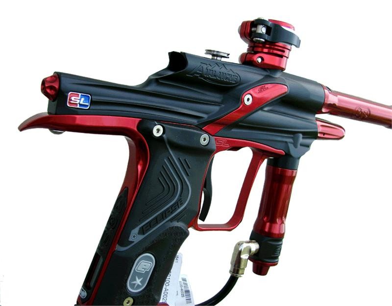 Planet Eclipse Limited Edition Avalanche Series SL74 - BLACK DUST RED GLOSS