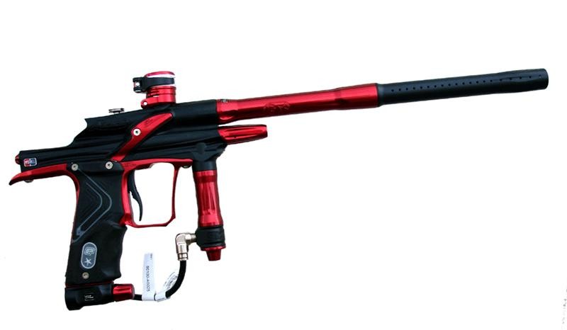 Planet Eclipse Limited Edition Avalanche Series SL74 - BLACK DUST RED GLOSS