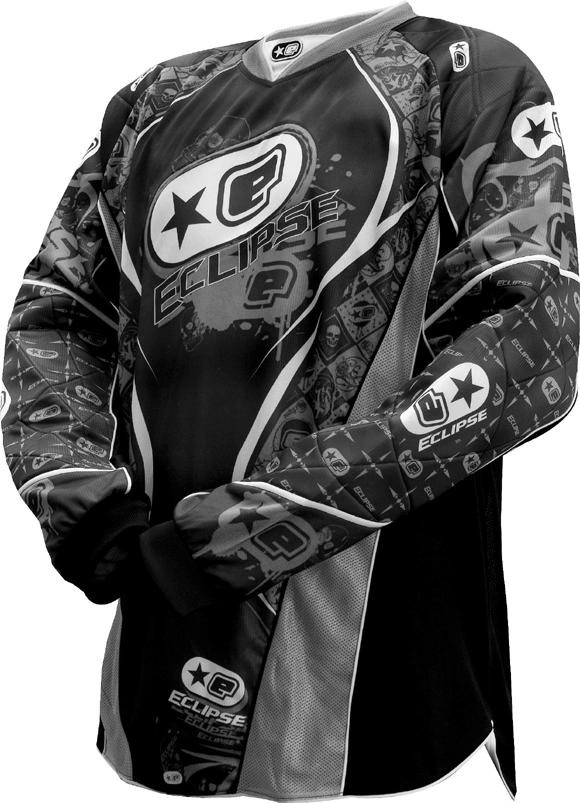Planet Eclipse 08 Distortion Jersey - Black