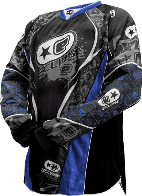 Planet Eclipse 08 Distortion Jersey - Blue and Grey