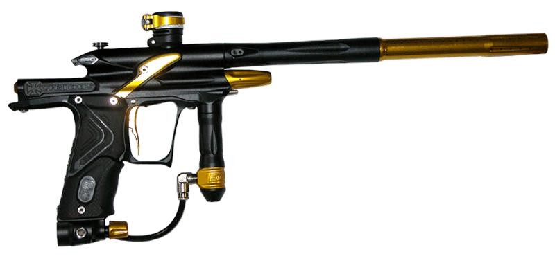 Vicious Private Label Eclipse Ego7 LE - Black Dust with Polished Yellow