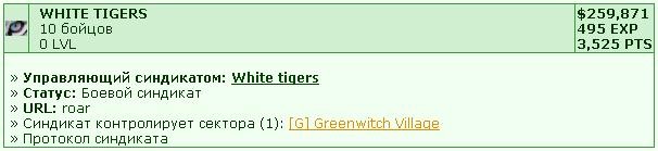 ������ �������� ������� -> 2. #2234 WHITE TIGERS [ 27% ������������ ]