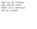 lie =)