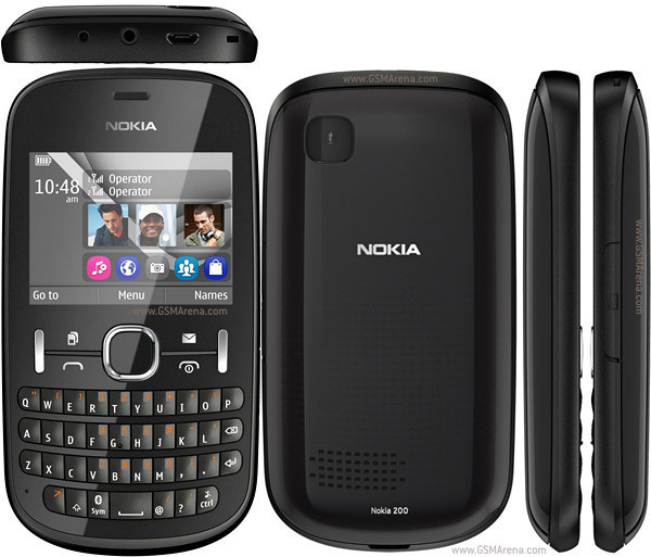 Nokia Asha 200 Black
