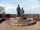 Izhevsk gunsmithes statue