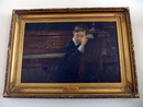 Peter Tchaikovsky portret (Votkinsk city)