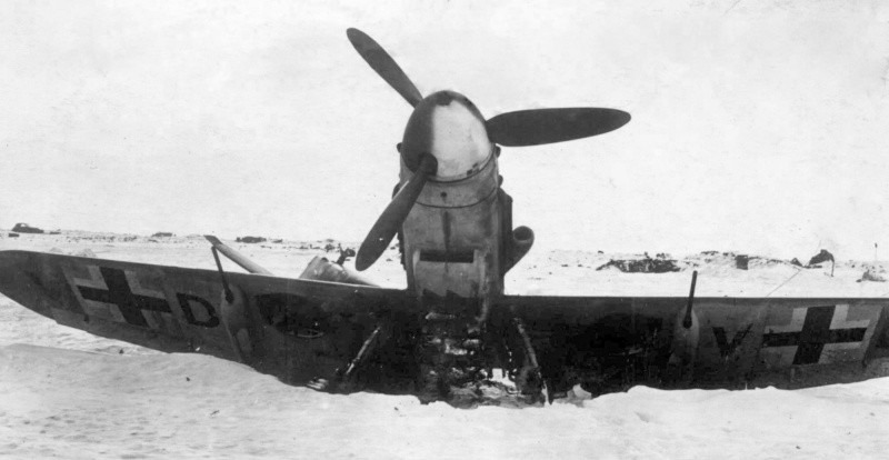 �������� �������� ����������� Bf.109, ����������� ���������� �������� ��� ������ ����� ��������� �������������� �����. ����� ����� � ������ �������� �������� �������.