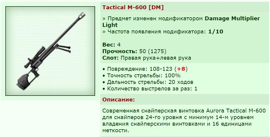 12.03.16 14:42 patience ������� ����������� Tactical M-600 [DM]!