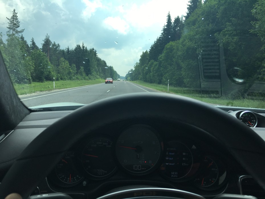 On the road