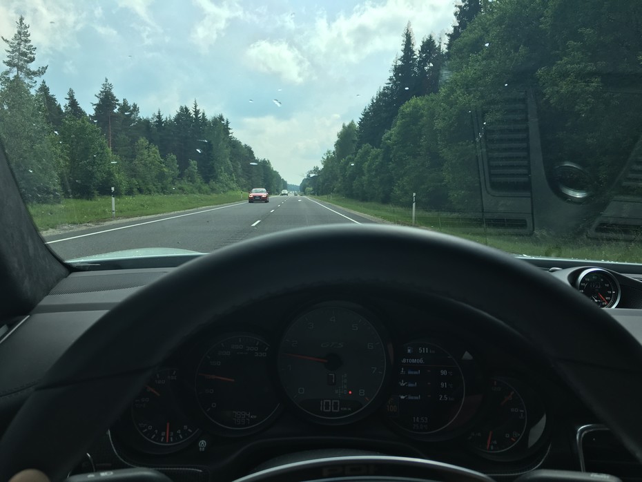 On the road