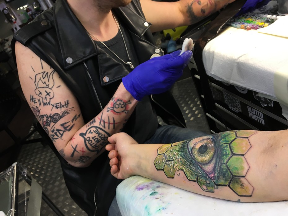 Tatoo by Ben Klishevskiy - "BANANA - tatoo"