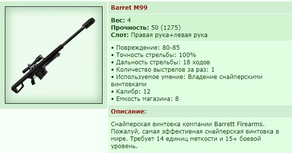 Barret M99