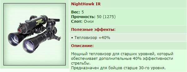 NightHawk IR