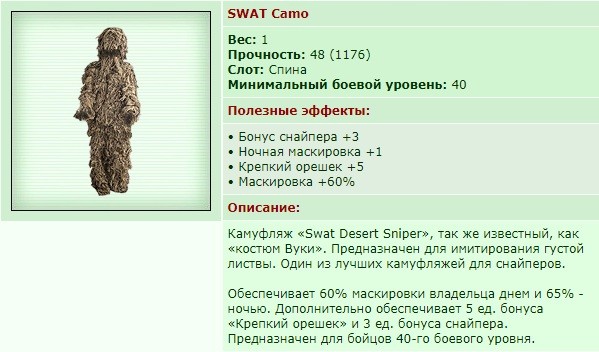 SWAT Camo