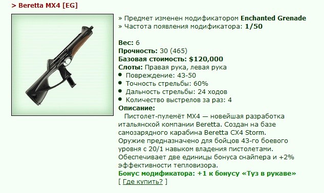 Beretta MX4 [EG] [7/29]