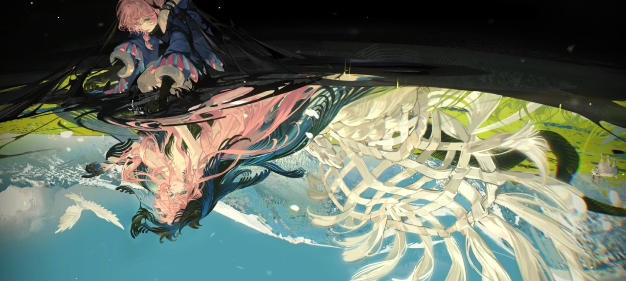 Nautika and her reflection of true form =)