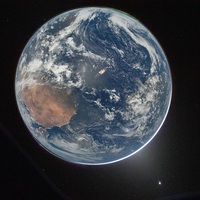 NASA astronaut and Artemis II Commander Reid Wiseman took this picture of Earth from the Orion spacecraft's window on April 2, 2026, after completing the translunar injection burn.