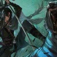 Cheng Heguang & Tiger =)